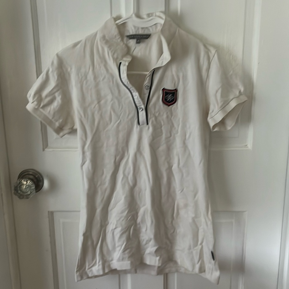 schockemohle white polo top M